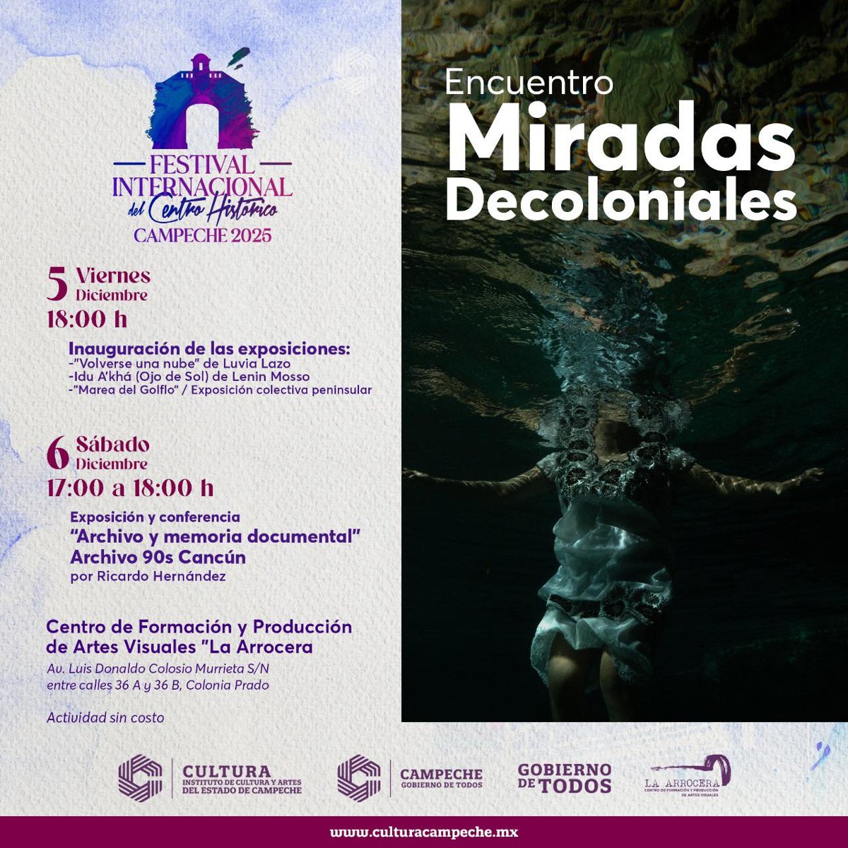 MIRADAS DECOLONIALES LLEGA AL FESTIVAL INTERNACIONAL DEL CENTRO HISTÓRICO CAMPECHE 2025 PARA REFLEXIONAR SOBRE LA IDENTIDAD LATINOAMERICANA