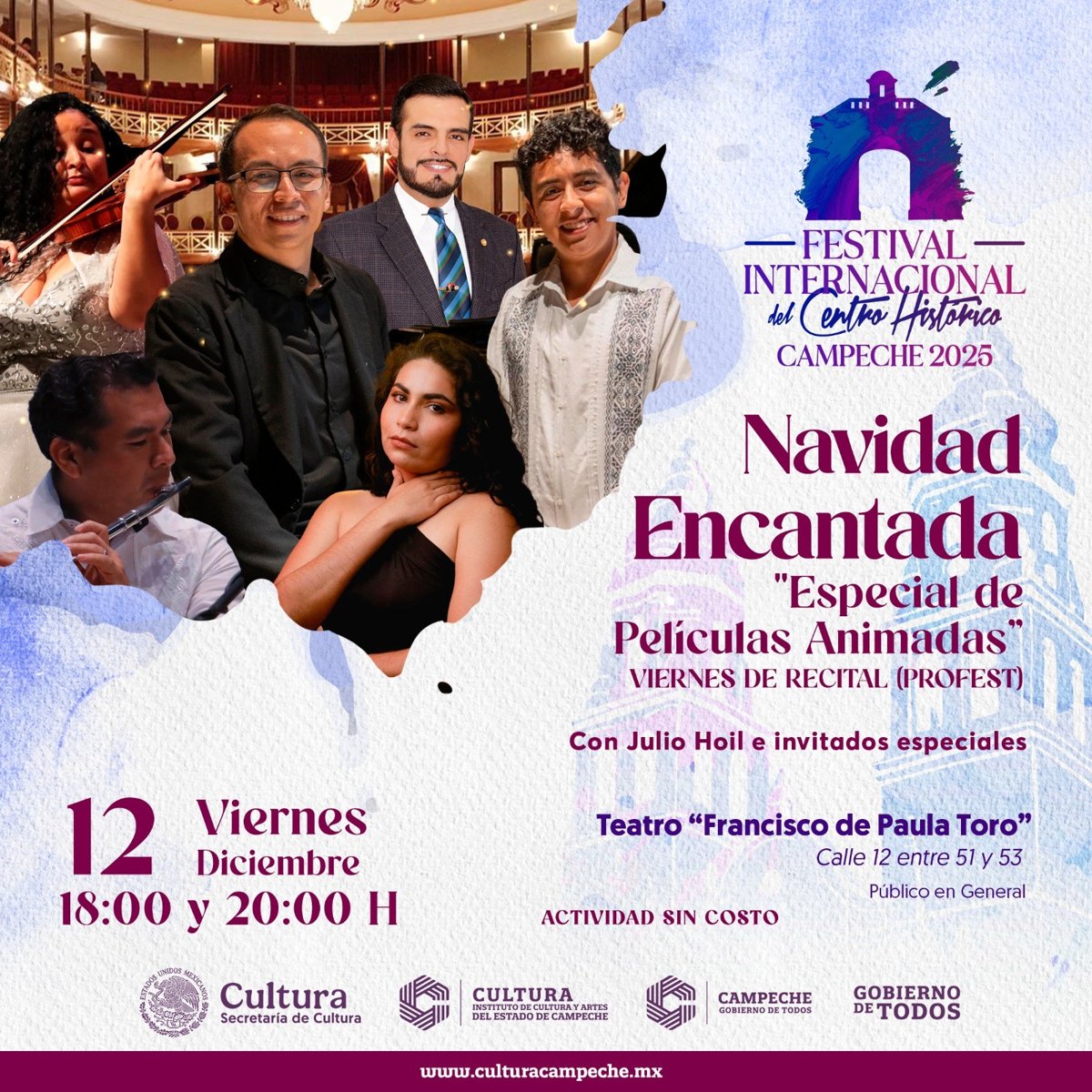 EL FICH 2025 PRESENTA SU SEGUNDA SEMANA CON TEATRO, MÚSICA, CIRCO Y CINE EN CAMPECHE
