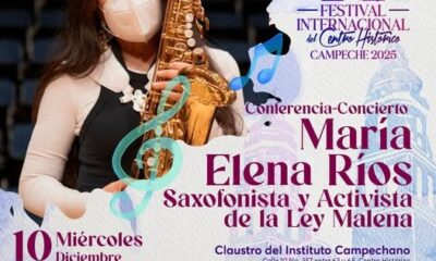 MARÍA ELENA RÍOS OFRECE CONFERENCIA-CONCIERTO EN EL FICH