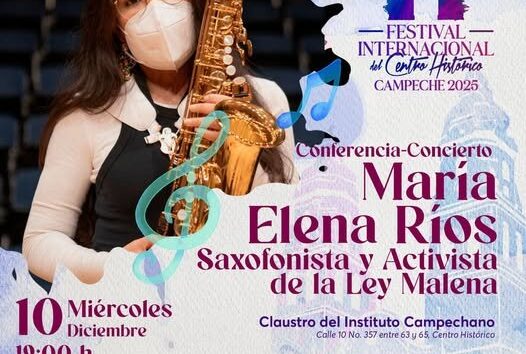 MARÍA ELENA RÍOS OFRECE CONFERENCIA-CONCIERTO EN EL FICH