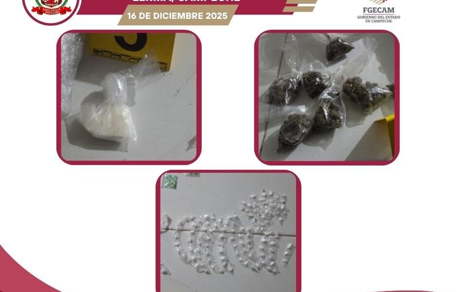 FGECAM REALIZA CATEOS POR NARCOMENUDEO EN LA CAPITAL DEL ESTADO