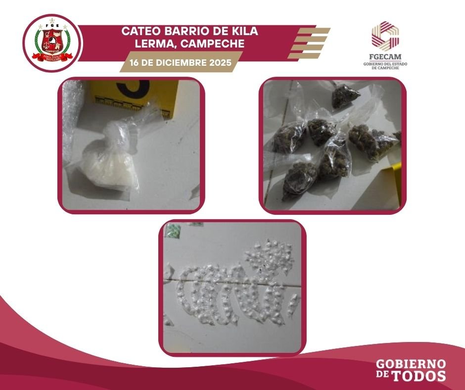 FGECAM REALIZA CATEOS POR NARCOMENUDEO EN LA CAPITAL DEL ESTADO