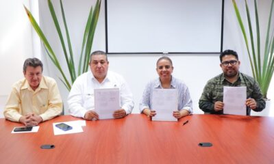 FIRMA DE CONVENIO PARA REHABILITAR PUNTO DE INSPECCIÓN CONTRA GUSANO BARRENADOR