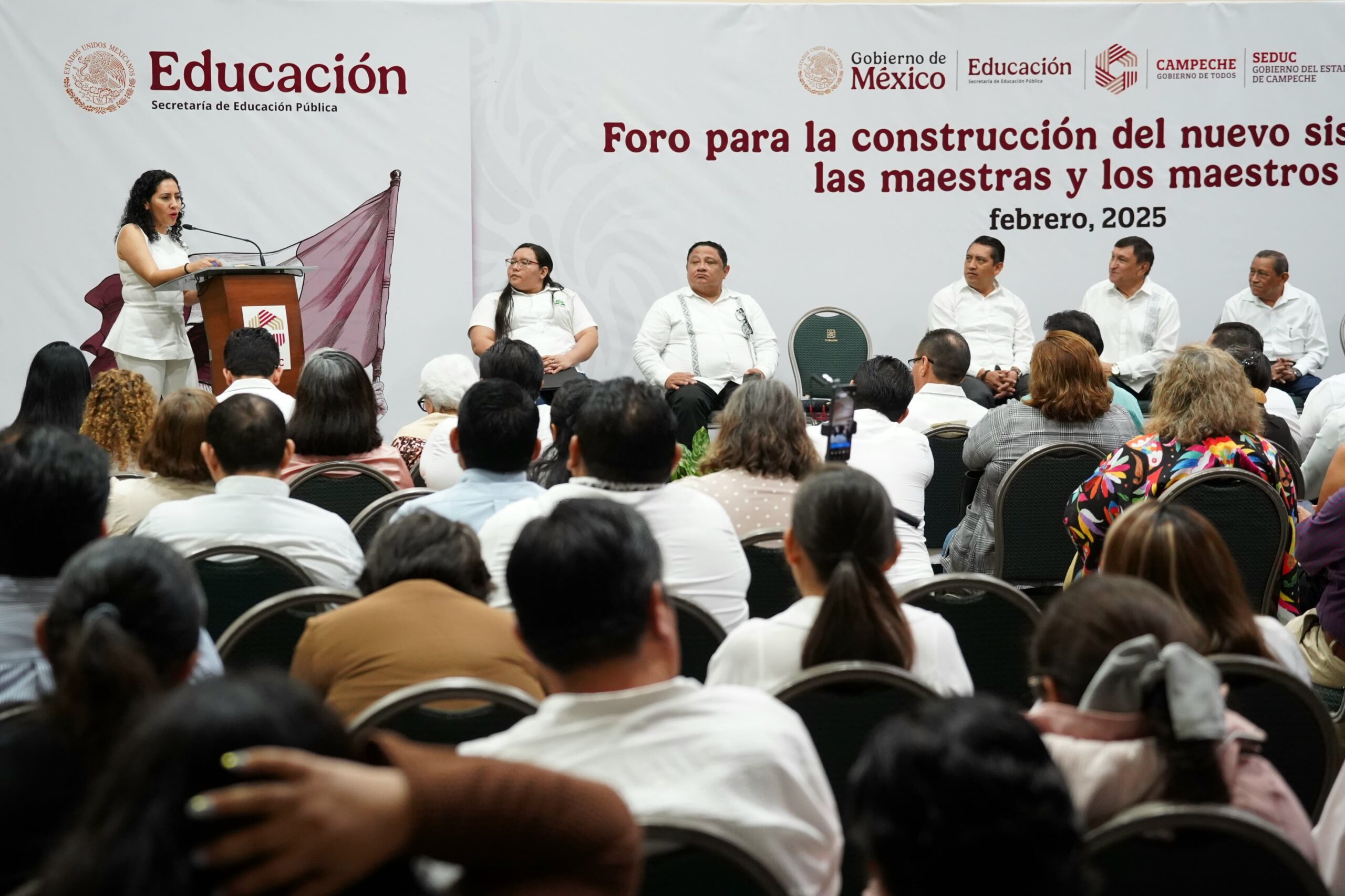 REALIZA SEDUC FORO ESTATAL PARA LA CONSTRUCCIÓN DEL NUEVO SISTEMA PARA LAS MAESTRAS Y MAESTROS