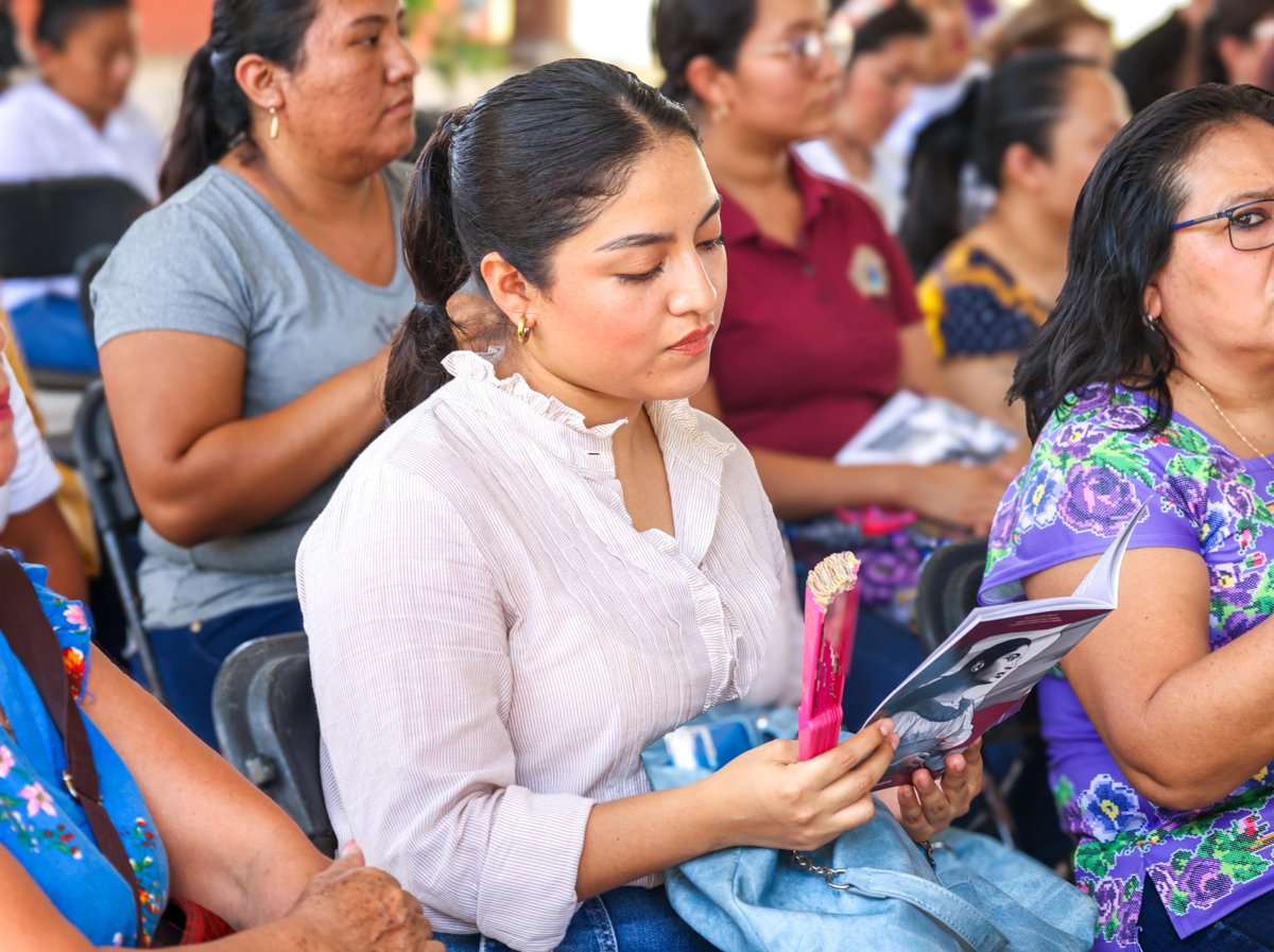 PARTICIPAN 247 MUJERES EN LA “ASAMBLEA DE MUJERES, VOCES POR LA IGUALDAD Y CONTRA LAS VIOLENCIAS”, EN EL MUNICIPIO DE DZITBALCHÉ