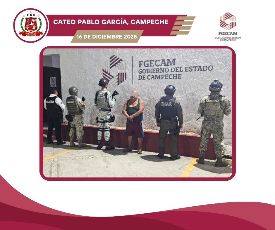 FGECAM REALIZA CATEOS POR NARCOMENUDEO EN LA CAPITAL DEL ESTADO