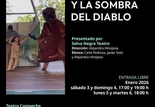 INSTITUTO DE CULTURA Y ARTES INVITA AL PÚBLICO INFANTIL A LA OBRA "VALENTINA Y LA SOMBRA DEL DIABLO" EN EL MARCO DE LOS ESCENARIOS IMSS- CULTURA