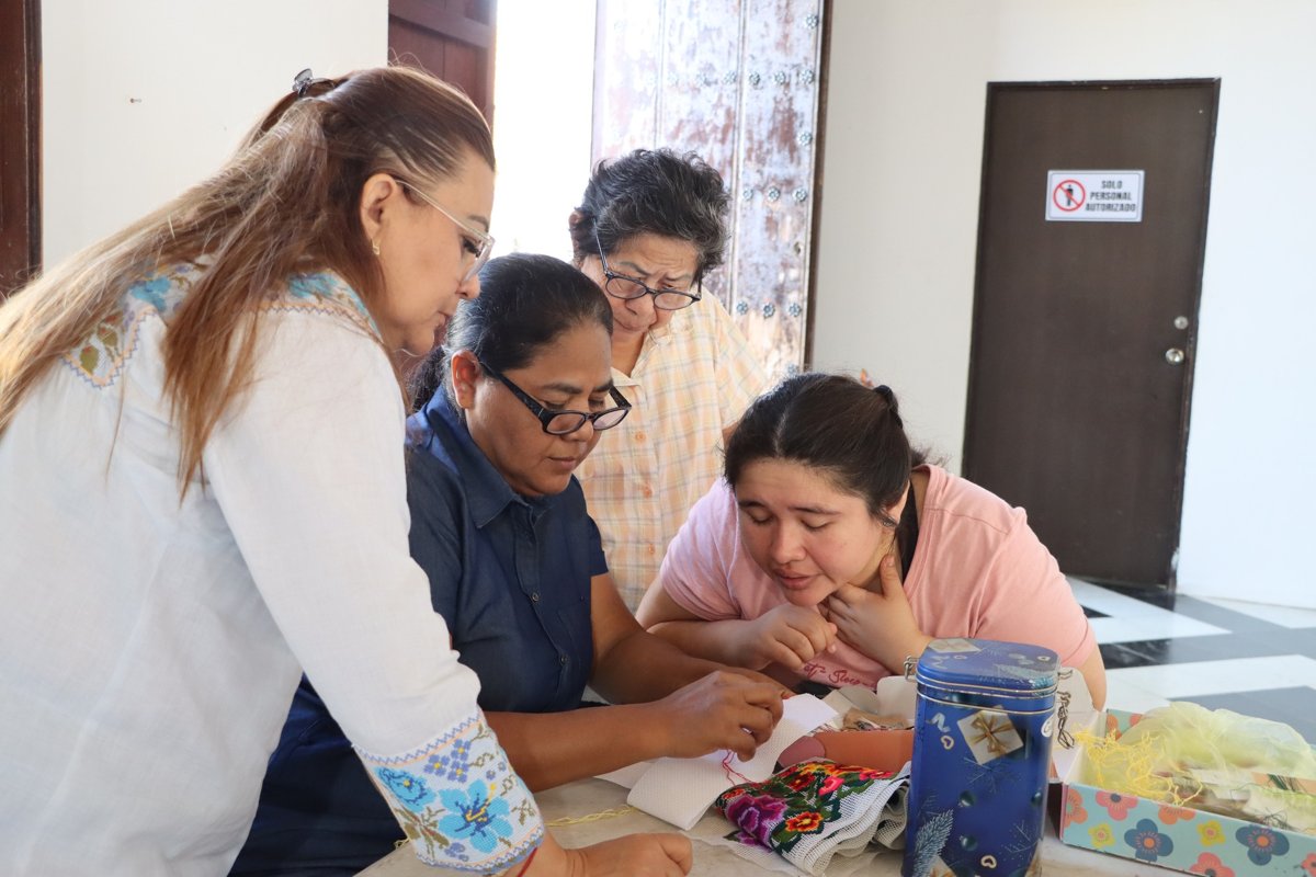 SECRETARÍA DE INCLUSIÓN FORTALECE AUTONOMÍA Y COMUNIDAD A TRAVÉS DEL BORDADO INCLUYENTE