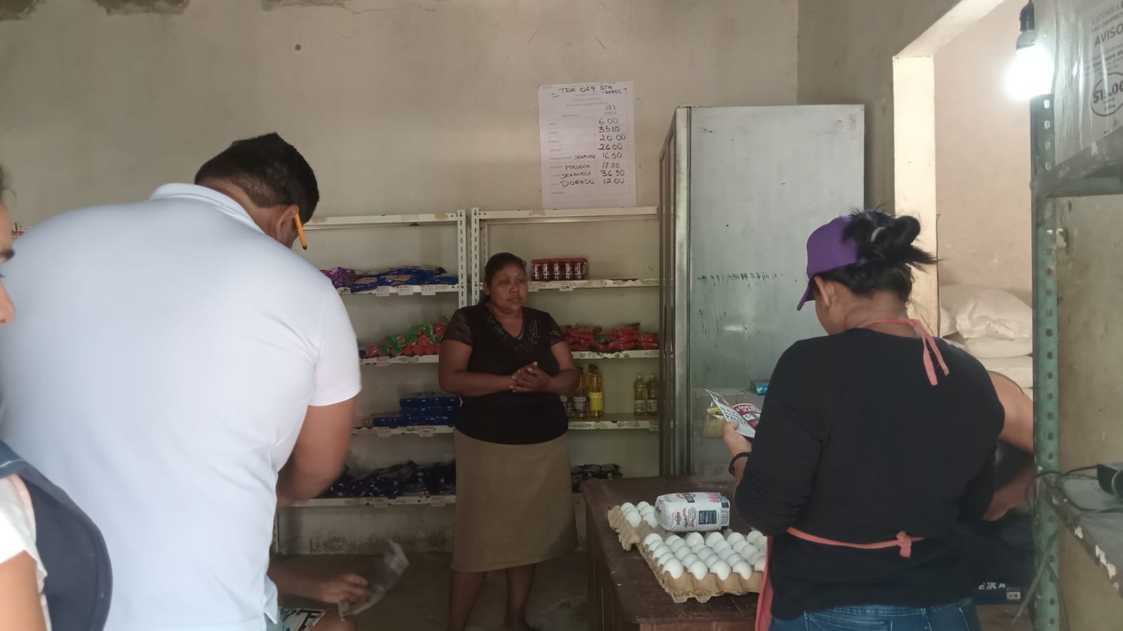 SE REALIZA PROMOCIÓN Y DIFUSIÓN DE LOS CURSOS DE REPOSTERÍA Y REPARACION DE MOTOS DEL ICAT ACCIÓN MÓVIL PALIZADA EN LA COMUNIDAD “SANTA ISABEL” DE ESTE MUNICIPIO