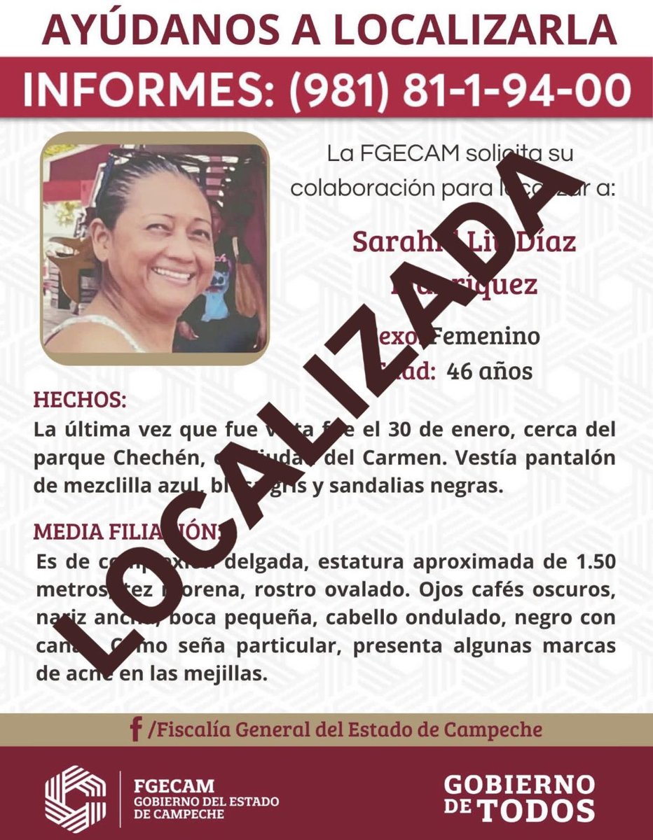 LA FISCALÍA GENERAL DEL ESTADO DE CAMPECHE INFORMA QUE FUERON CUMPLIMENTADAS DOS ÓRDENES DE APREHENSIÓN POR DIVERSOS DELITOS