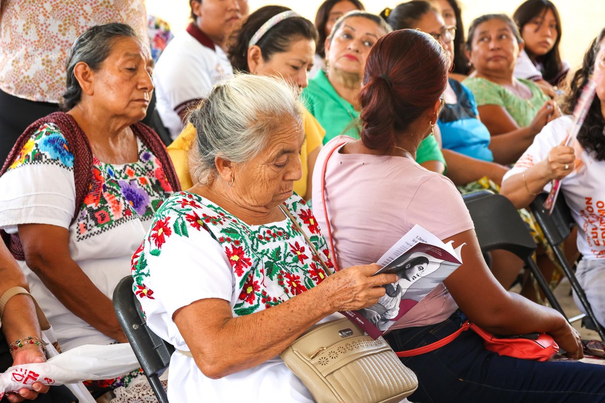 PARTICIPAN 247 MUJERES EN LA “ASAMBLEA DE MUJERES, VOCES POR LA IGUALDAD Y CONTRA LAS VIOLENCIAS”, EN EL MUNICIPIO DE DZITBALCHÉ