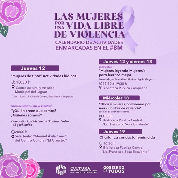 ARRANCAN ACTIVIDADES CON MOTIVO DEL DÍA INTERNACIONAL DE LA MUJER