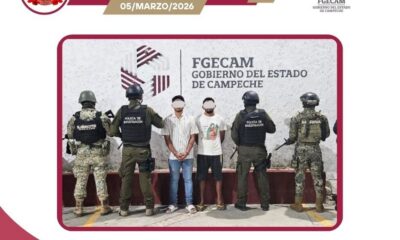 EJECUTA FGECAM ÓRDENES DE CATEO; ASEGURAN DROGA, EQUIPO TÁCTICO Y DOS PERSONAS