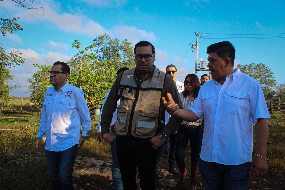 IMPULSAN EL FORTALECIMIENTO DEL SECTOR LECHERO DEL PLAN CAMPECHE CON ACOMPAÑAMIENTO TÉCNICO EN MELCHOR OCAMPO