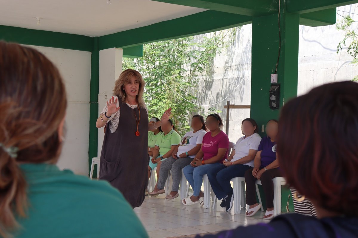 FORTALECEN BIENESTAR EMOCIONAL DE MUJERES EN EL CERESO DE KOBÉN CON TALLER DE DESARROLLO INTERIOR