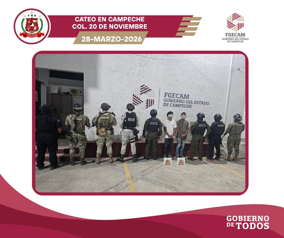 CATEO POR DELITOS CONTRA LA SALUD EN SAN FRANCISCO DE CAMPECHE