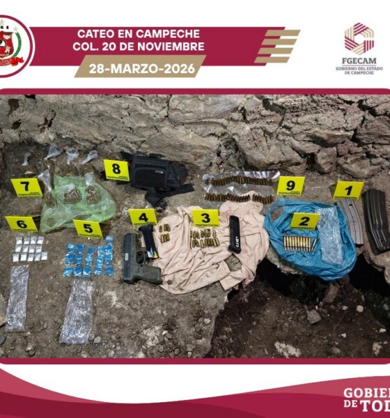 CATEO POR DELITOS CONTRA LA SALUD EN SAN FRANCISCO DE CAMPECHE