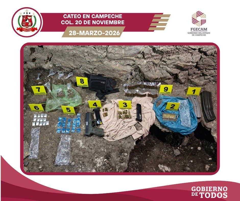 CATEO POR DELITOS CONTRA LA SALUD EN SAN FRANCISCO DE CAMPECHE