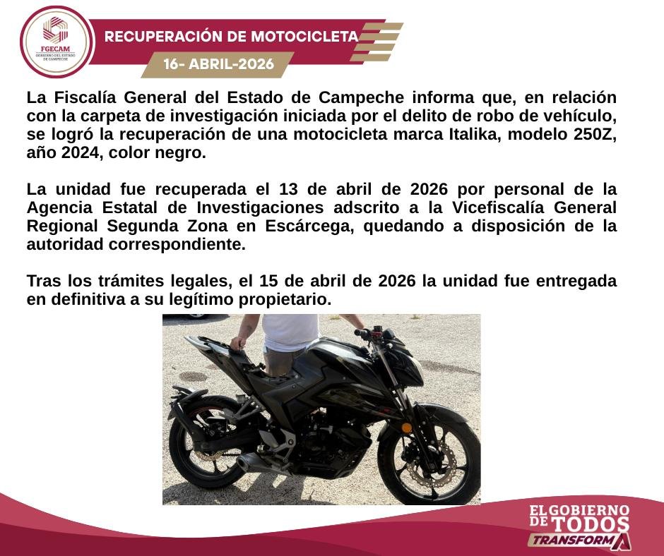 FISCALÍA GENERAL DEL ESTADO REALIZA CATEOS EN ESCÁRCEGA
