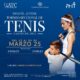 ANUNCIAN TORNEO SECCIONAL DE TENIS INFANTIL Y JUVENIL, DEL 12 AL 16 DE MARZO