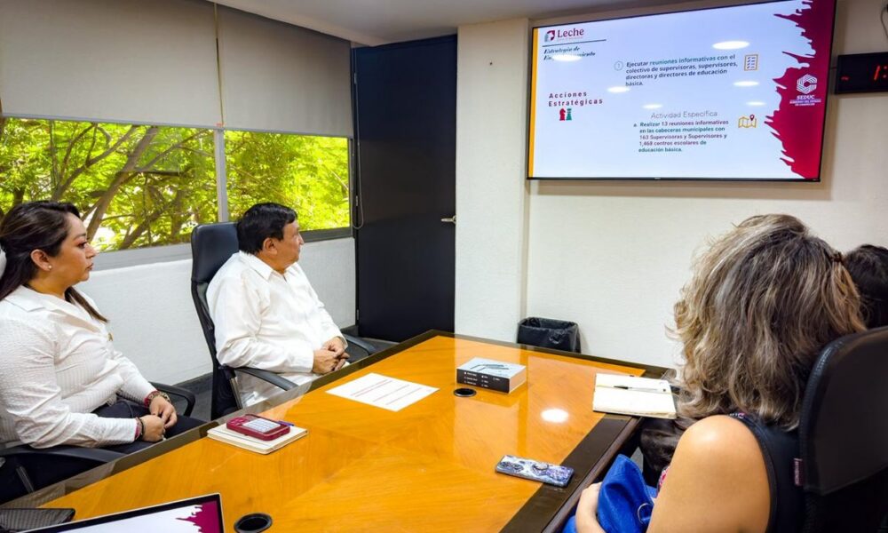 SEDUC Y LICONSA IMPULSAN EL EMPADRONAMIENTO AL PROGRAMA "LECHE DEL BIENESTAR" EN ESCUELAS DE EDUCACIÓN BÁSICA