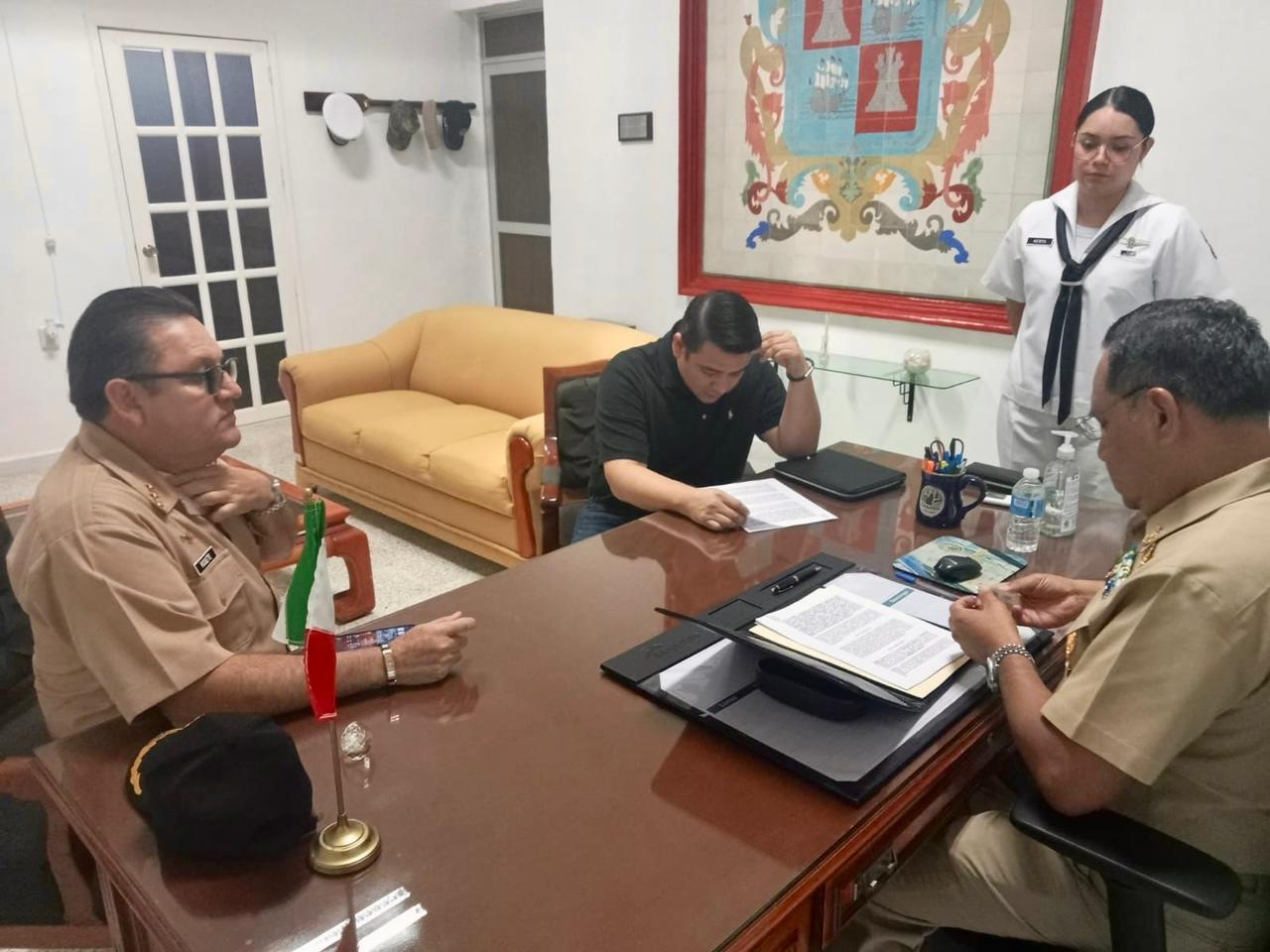 LA MARINA CONCEDE ESPACIO DEPORTIVO AL GOBIERNO DE TODOS
