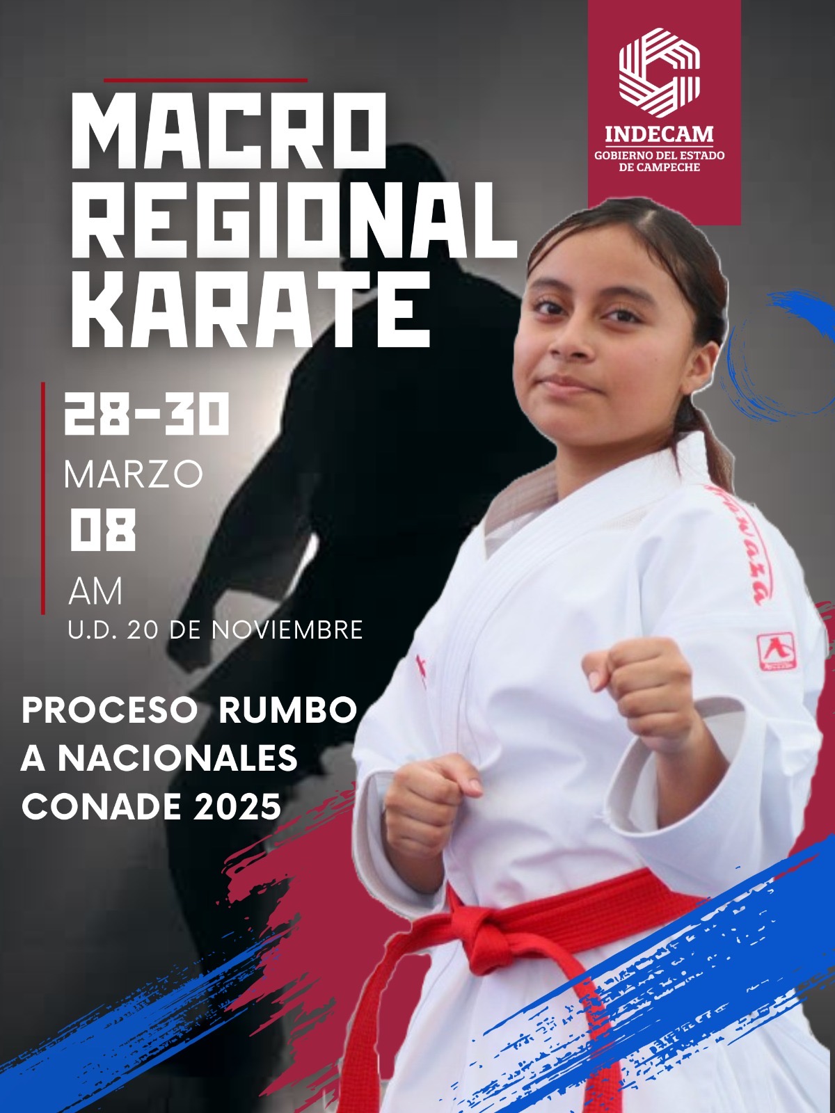 MACROREGIONAL DE KARATE EN CAMPECHE RUMBO A LOS NACIONALES CONADE