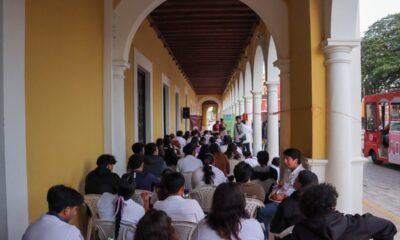 PRESENTAN LEYENDAS DE HAMPOLOL, EN EL DÍA NACIONAL DEL LIBRO
