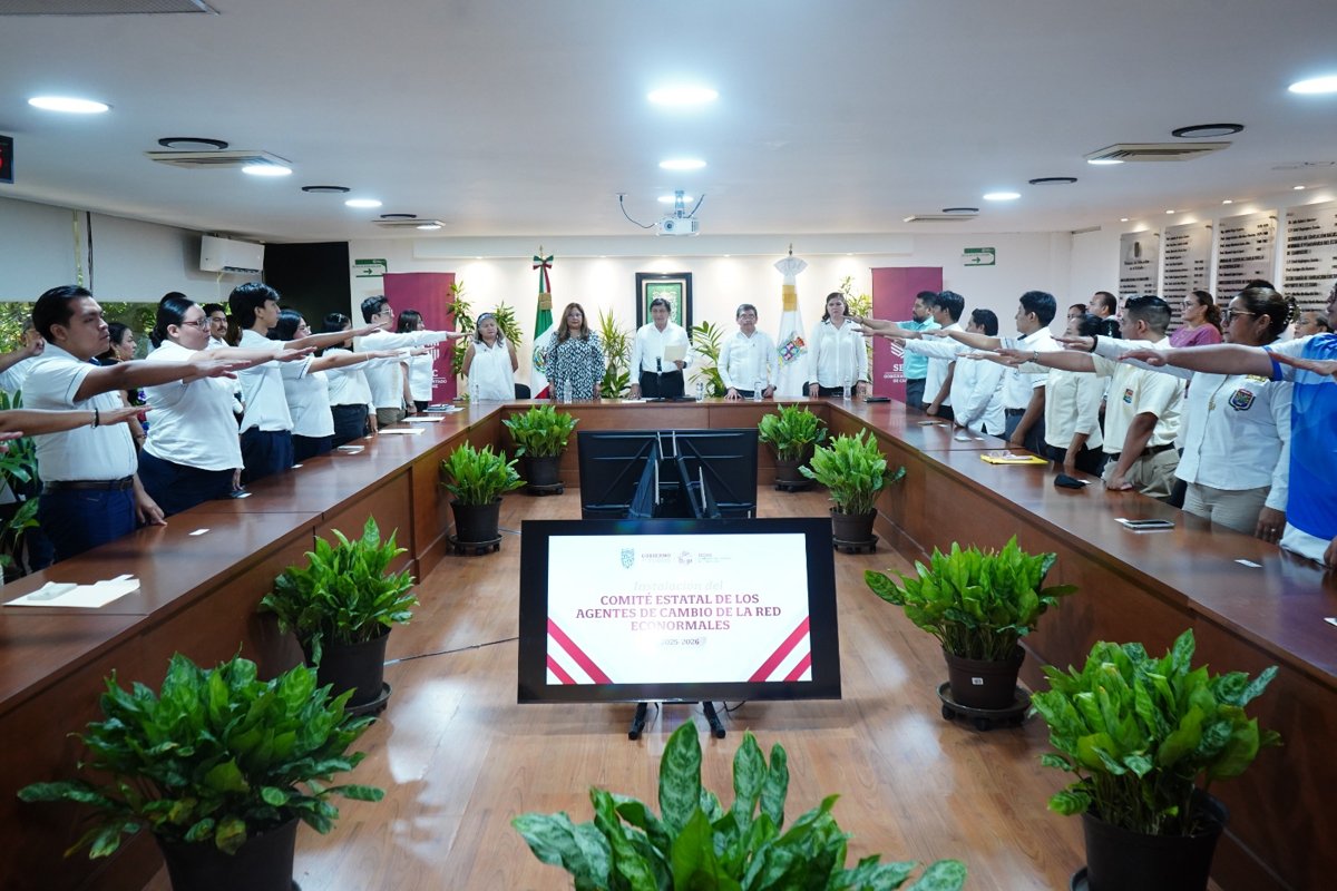 SE INSTALÓ EL COMITÉ ESTATAL DE AGENTES DE CAMBIO DE LA RED ECONORMALES