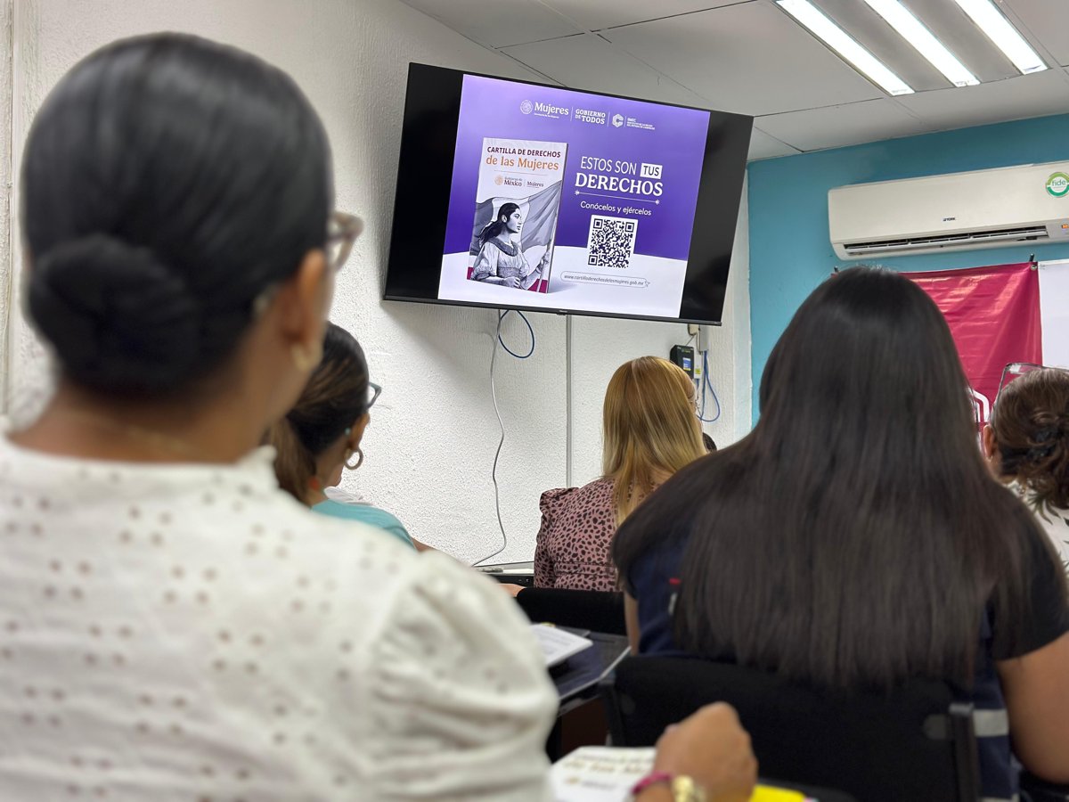 IMEC PRESENTA LA CARTILLA DE DERECHOS DE LAS MUJERES EN LA CODHECAM