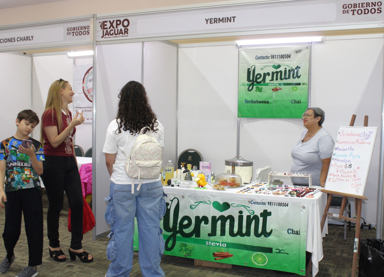 MUJERES EMPRENDEDORAS DEL IMEC PARTICIPAN EN LA EXPO JAGUAR INDUSTRIAL, COMERCIAL Y SERVICIOS 2025