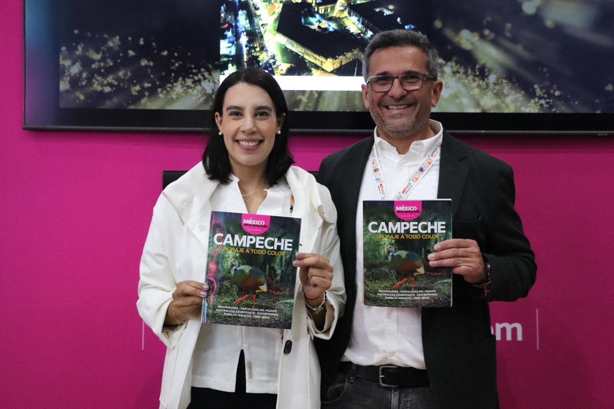 CAMPECHE SE POSICIONA EN EL TIANGUIS TURÍSTICO 2025 CON LA PRESENTACIÓN DE SU GUÍA OFICIAL EN MÉXICO DESCONOCIDO