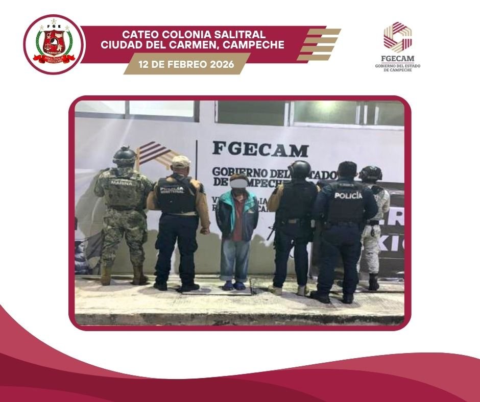 REALIZA FGECAM DOS CATEOS EN CIUDAD DEL CARMEN