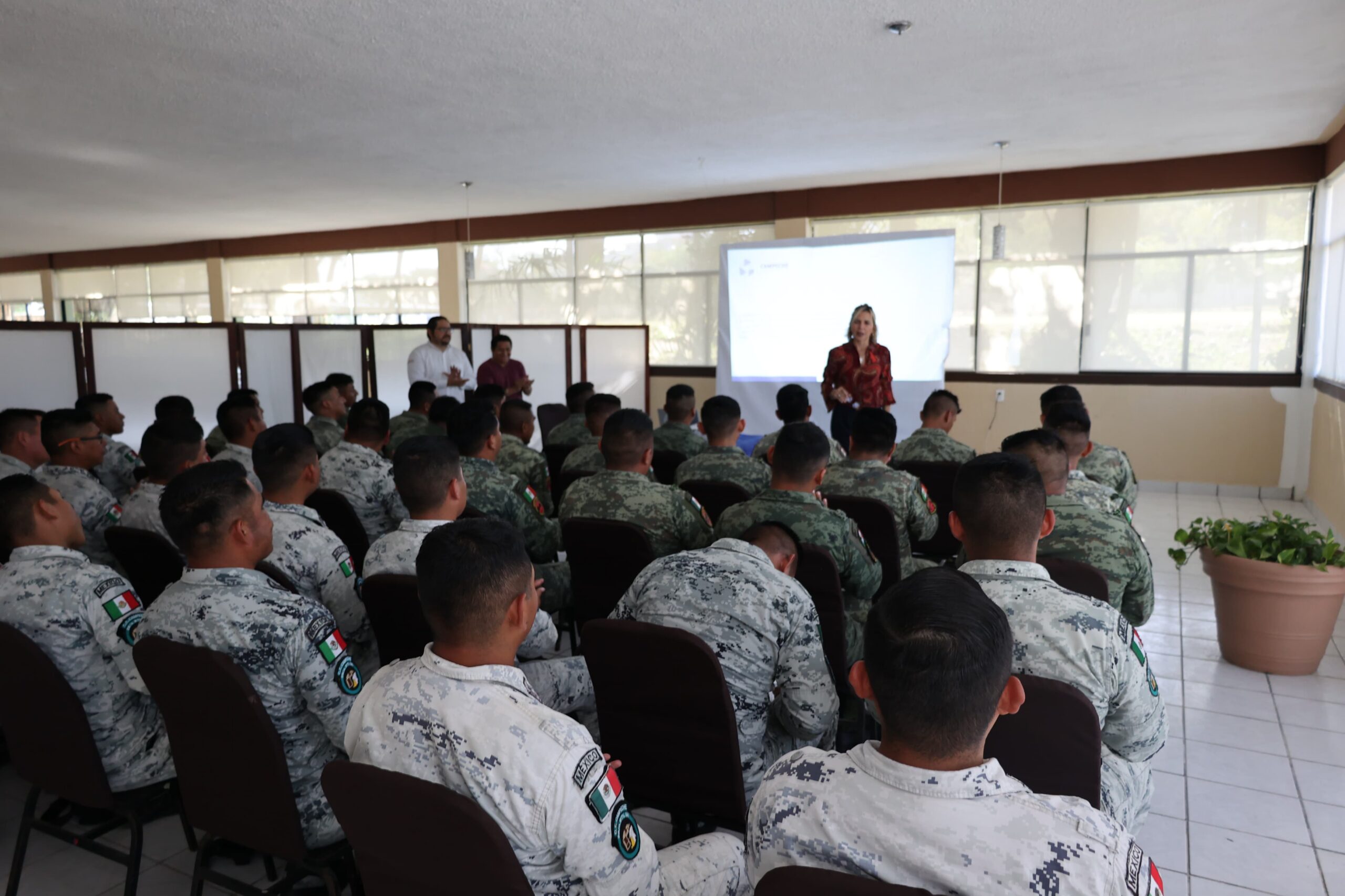 IMEC INICIA EL PROGRAMA ANUAL DE SENSIBILIZACIÓN A MÁS DE 800 ELEMENTOS DE LA ZONA MILITAR