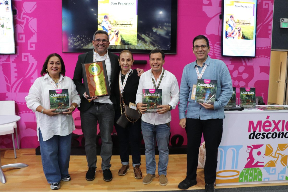 CAMPECHE SE POSICIONA EN EL TIANGUIS TURÍSTICO 2025 CON LA PRESENTACIÓN DE SU GUÍA OFICIAL EN MÉXICO DESCONOCIDO