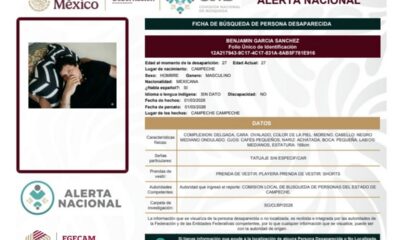 BÚSQUEDA NACIONAL DE PERSONAS DESAPARECIDAS