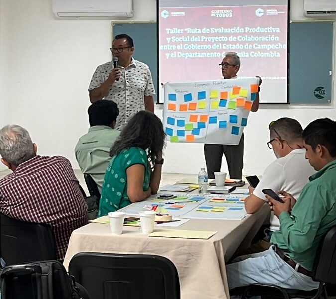 SE SIGUE FORTALECIENDO EL VÍNCULO ENTRE CAMPECHE Y HUILA, COLOMBIA EN BENEFICIO DE LA ACUICULTURA