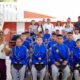 PARTICIPAN ALUMNOS DE SECUNDARIA EN CONCURSO DE BANDAS DE GUERRA