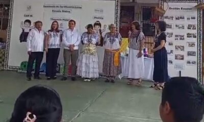 RECONOCEN AL CAM #6 DE CALKINÍ POR SU LABOR EN FAVOR DE NNA CON DISCAPACIDAD
