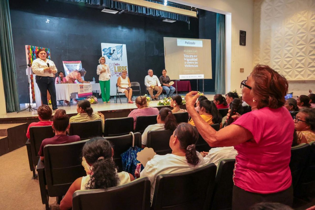 UN TOTAL DE 300 MUJERES EN PALIZADA PARTICIPAN EN LA “ASAMBLEA DE MUJERES, VOCES POR LA IGUALDAD Y CONTRA LAS VIOLENCIAS”