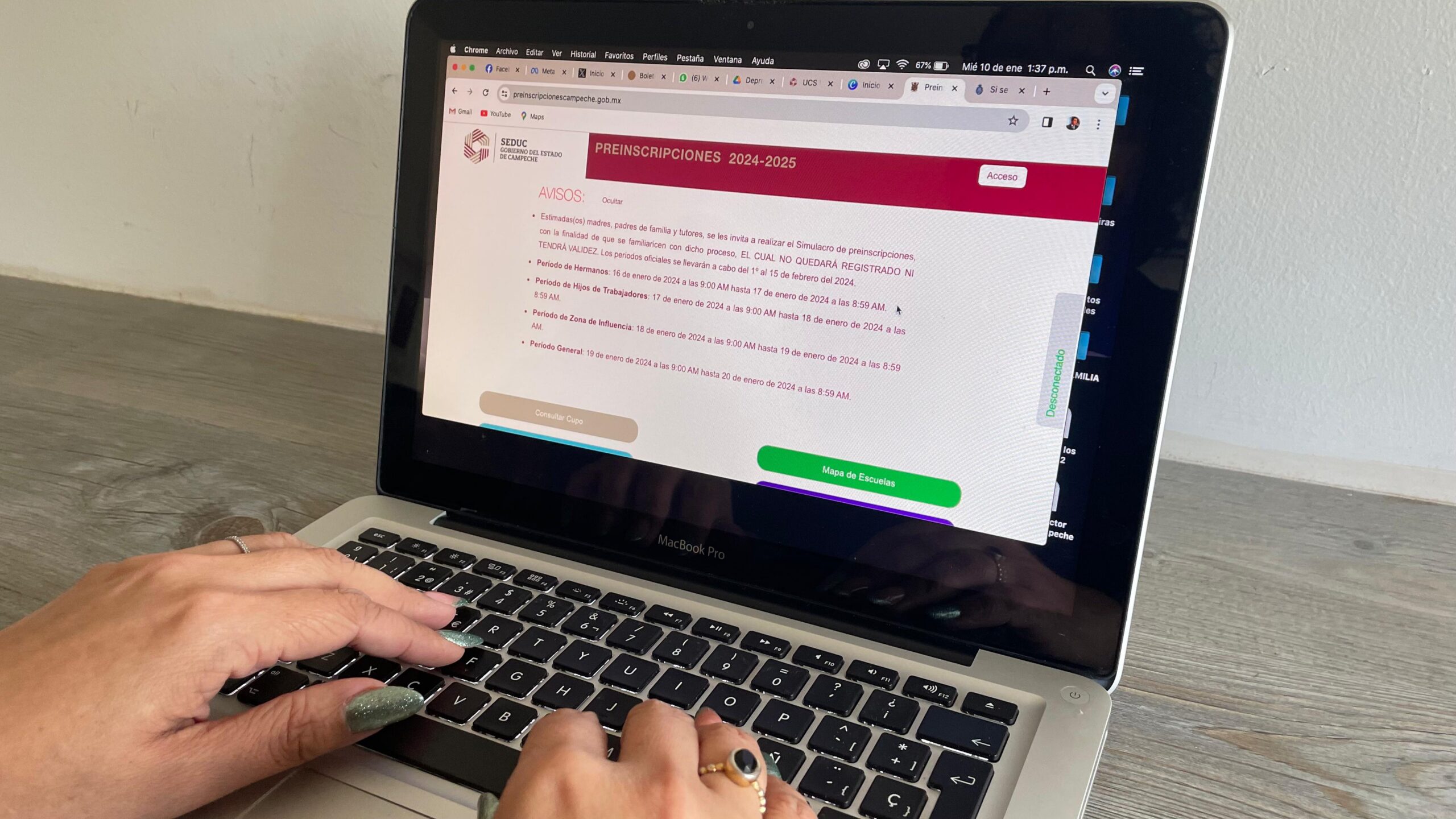 SEDUC INVITA A PARTICIPAR EN EL SIMULACRO DE PREINSCRIPCIÓN EN LÍNEA