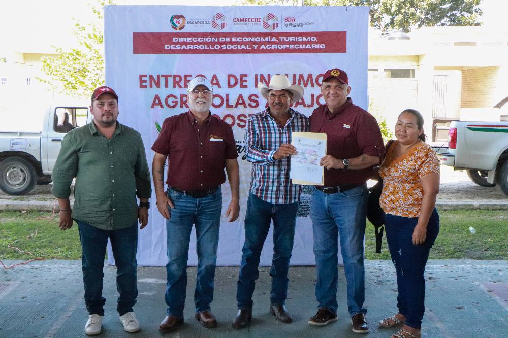 GOBIERNO DE TODOS BENEFICIA A PRODUCTORES EN ESCÁRCEGA