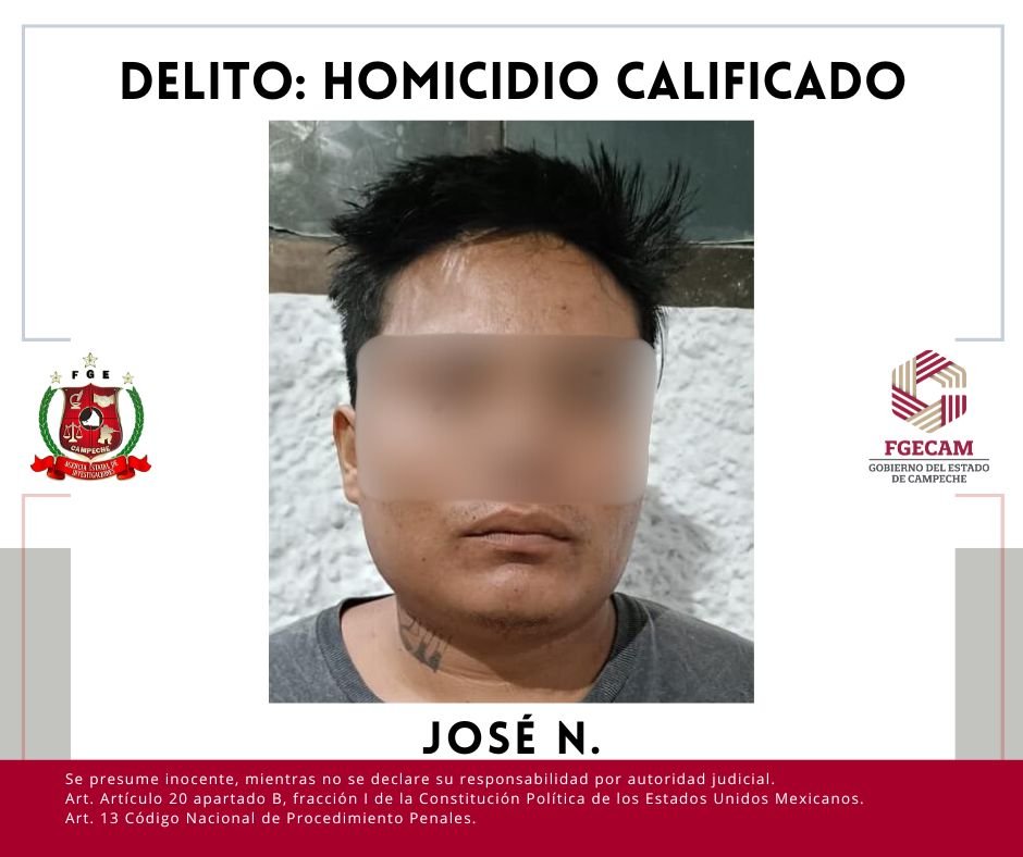 CUMPLE FGECAM 20 ÓRDENES DE APREHENSIÓN EN JUNIO