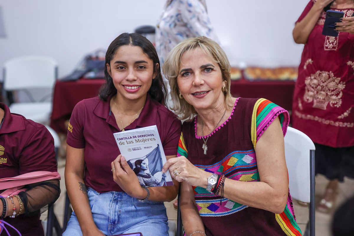 IMEC PRESENTA LA CARTILLA DE DERECHOS DE LAS MUJERES EN EL ISSSTECAM