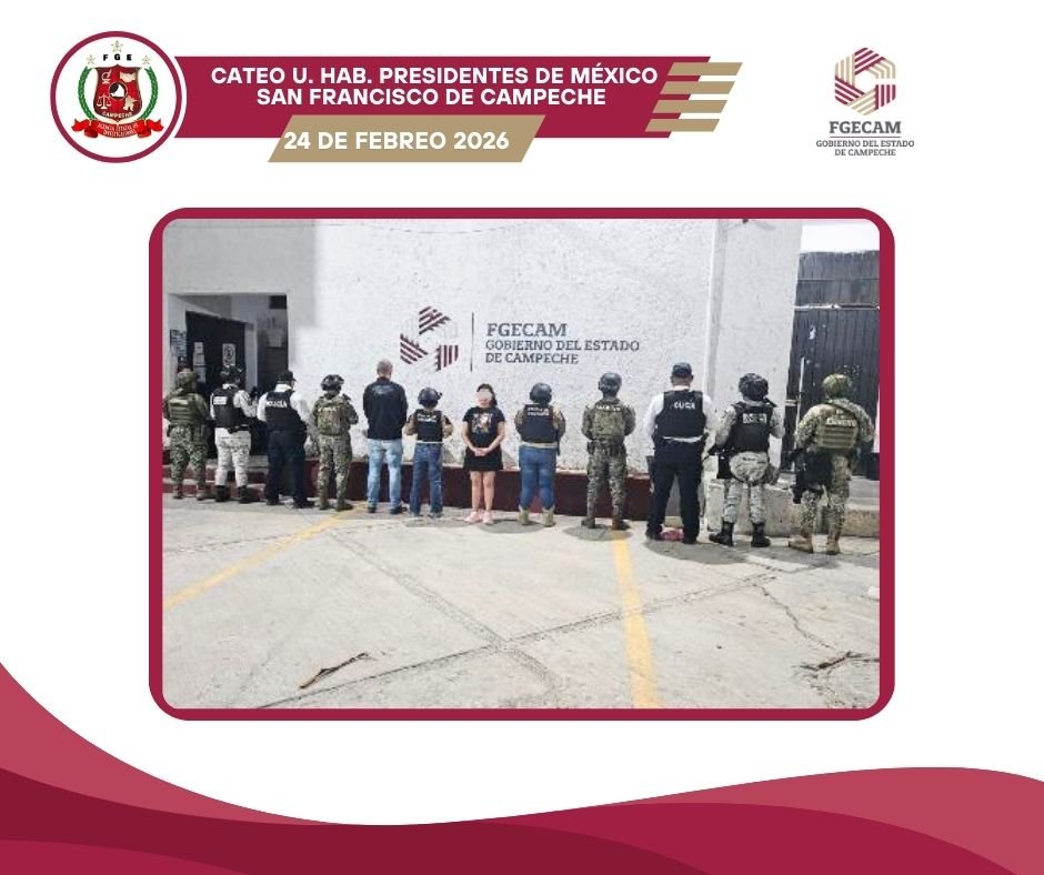 FGECAM ASEGURA A UNA PERSONA DURANTE CATEO