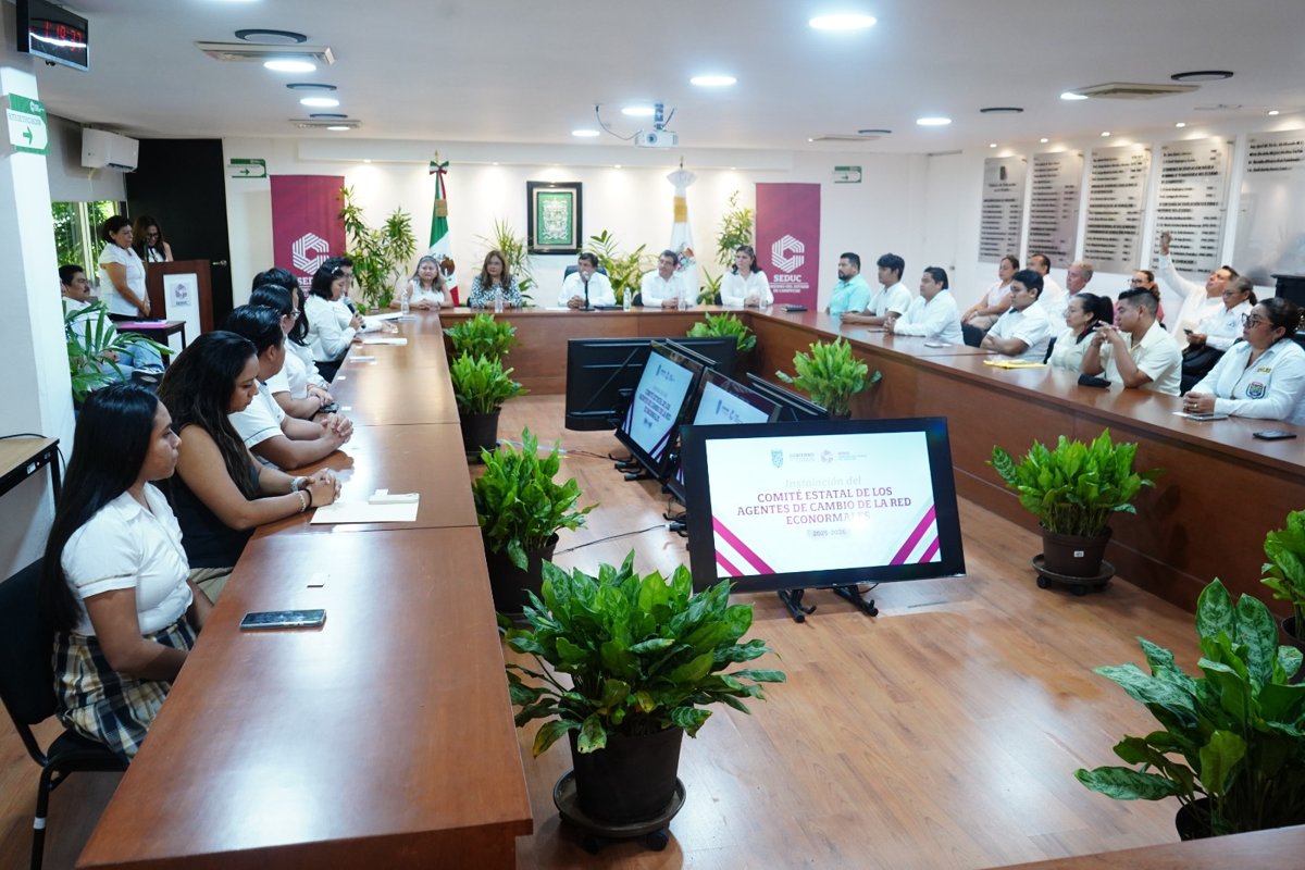 SE INSTALÓ EL COMITÉ ESTATAL DE AGENTES DE CAMBIO DE LA RED ECONORMALES