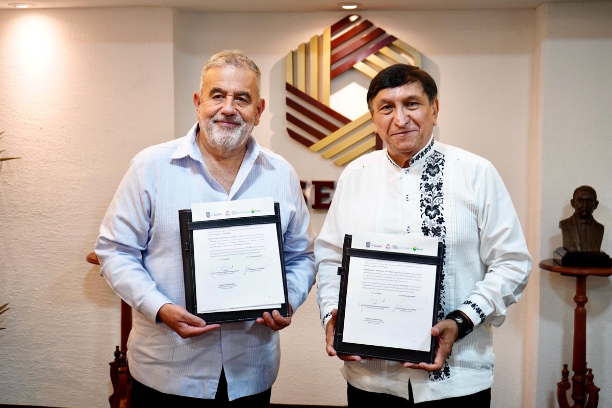 SEDUC Y FUNDACIÓN DONDÉ FIRMAN CONVENIO PARA AMPLIAR MÓDULOS EDUCATIVOS EN CAMPECHE