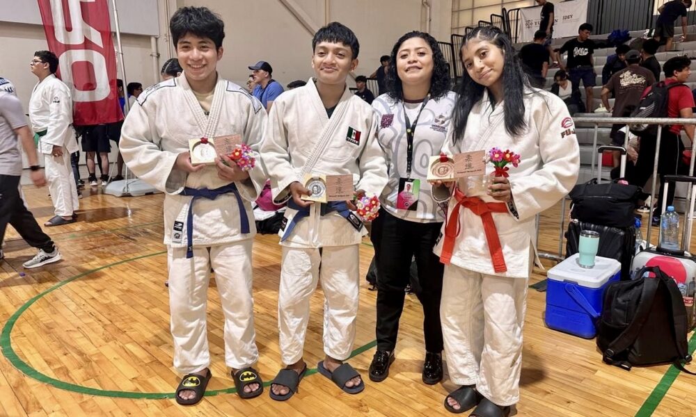 JUDOCAS CAMPECHANOS DESTACAN EN EL TORNEO TOMOYOSHI YAMAGUCHI