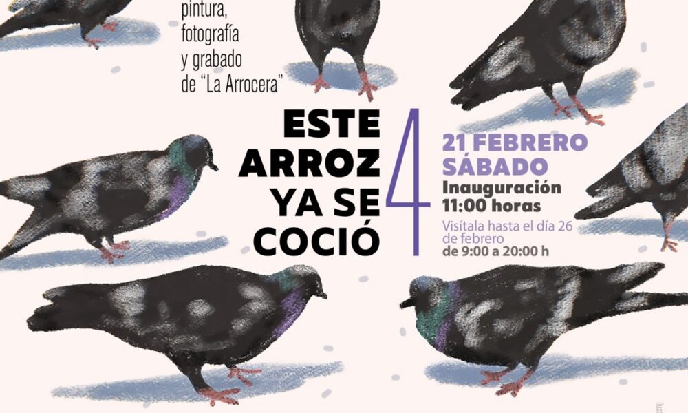 VEN A CONOCER LO MEJOR DE LA PRODUCCIÓN DEL ARTE EN “LA ARROCERA”