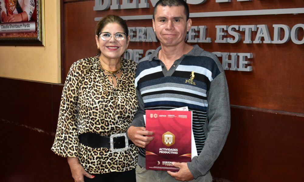 BIENESTAR ENTREGA APOYOS DE ACTIVIDADES PRODUCTIVAS A 60 FAMILIAS